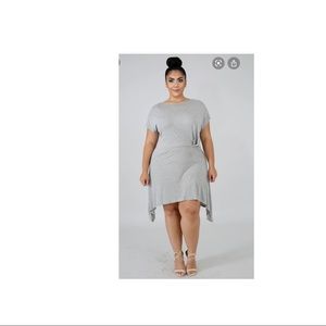 High-Low T-Shirt Dress